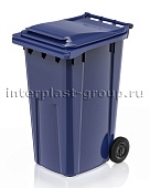 Контейнер для мусора 240 л синий облегченный