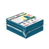 Мешки для мусора 160 л, светло-синие, в пачке 10 шт., ПВД, 40 мкм, 900х1100 мм, i-Bag в Ноябрьске