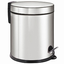 Ведро-контейнер для мусора урна с педалью LAIMA Classic Plus, 5 л, зеркальное в Ноябрьске Ведро-контейнер для мусора урна с педалью LAIMA Classic Plus, 5 л, зеркальное в Ноябрьске