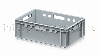 Ящик для мяса и колбасных изделий Е-2 серый в Ноябрьске Ящик для мяса и колбасных изделий Е-2 серый в Ноябрьске