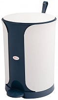 Контейнер для мусора Sтилъ с педалью 11 л синий 11 синий в Ноябрьске
