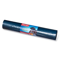 Мешки для мусора 240 л, черные, в рулоне 20 шт., ПВД 35 мкм, 1400х900 мм, PACLAN Big&Strong, 600823 в Ноябрьске