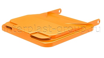 Комплект крышки для контейнера 120 л. оранжевая  оранжевый в Ноябрьске