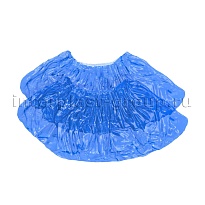 Бахилы голубые 2000 шт (1000 пар), 16 мкм, однослойные, с одной резинкой, Эконом в Ноябрьске Бахилы голубые 2000 шт (1000 пар), 16 мкм, однослойные, с одной резинкой, Эконом в Ноябрьске