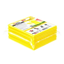 Мешки для мусора 160 л, желтые, в пачке 10 шт., ПВД, 40 мкм, 900х1100 мм, i-Bag в Ноябрьске Мешки для мусора 160 л, желтые, в пачке 10 шт., ПВД, 40 мкм, 900х1100 мм, i-Bag в Ноябрьске