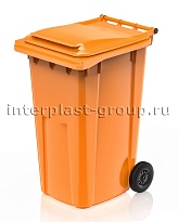 Контейнер для мусора 240 л оранжевый облегченный 240 оранжевый в Ноябрьске