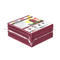 Мешки для мусора 160 л, бордовые, в пачке 10 шт., ПВД, 40 мкм, 900х1100 мм, i-Bag в Ноябрьске