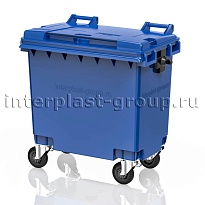 Мусорный контейнер 770 л голубой 770 голубой в Ноябрьске Мусорный контейнер 770 л голубой 770 голубой в Ноябрьске