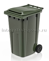 Контейнер для мусора 240 л зеленый облегченный 240 зеленый в Ноябрьске Контейнер для мусора 240 л зеленый облегченный 240 зеленый в Ноябрьске
