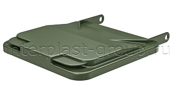 Комплект крышки для контейнера 120 л. зеленая зеленый в Ноябрьске Комплект крышки для контейнера 120 л. зеленая зеленый в Ноябрьске