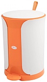 Мусорный бак Sтилъ с педалью 11 л оранжевый